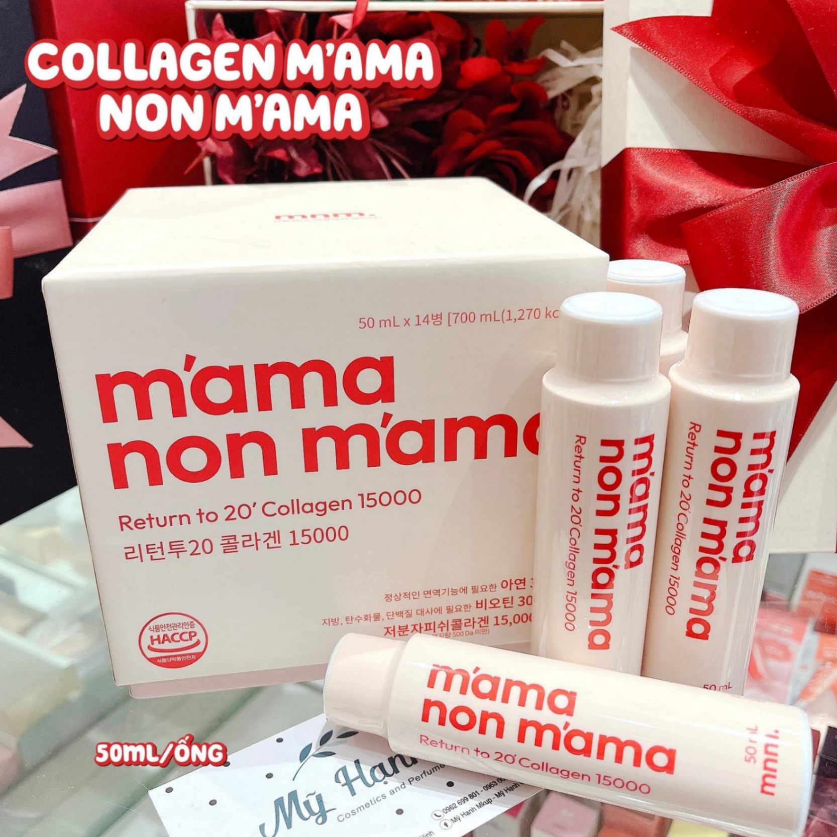 Collagen thuỷ phân M’AMA NON M’AMA Returrn to 20'Collagen 15000mg