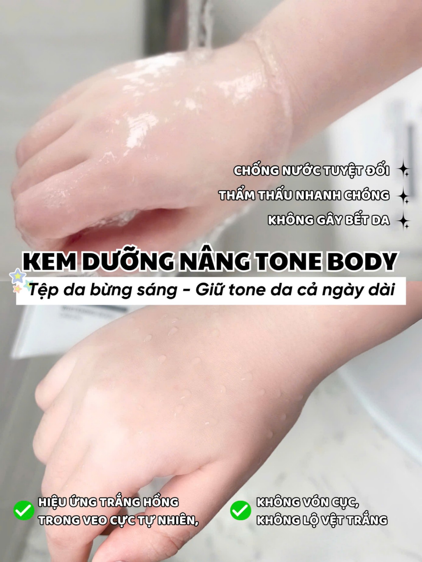 Kem Dưỡng Nâng Tone Body KyungLab Whitening Body Cream