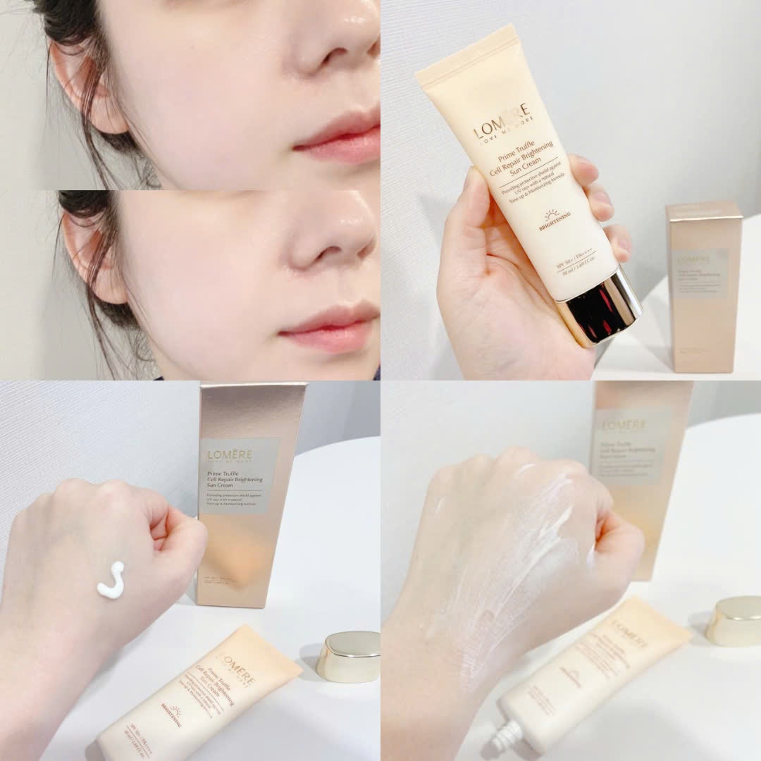 Kem Chống Nắng Lomere Truffle 50ml – Chống Nắng, Dưỡng Trắng, Dịu Da