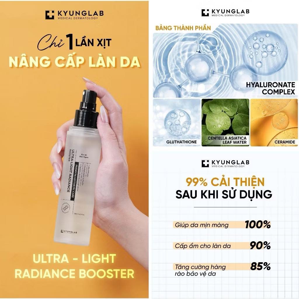Tinh Chất Tăng Cường KyungLab Ultra – Light Radiance Booster