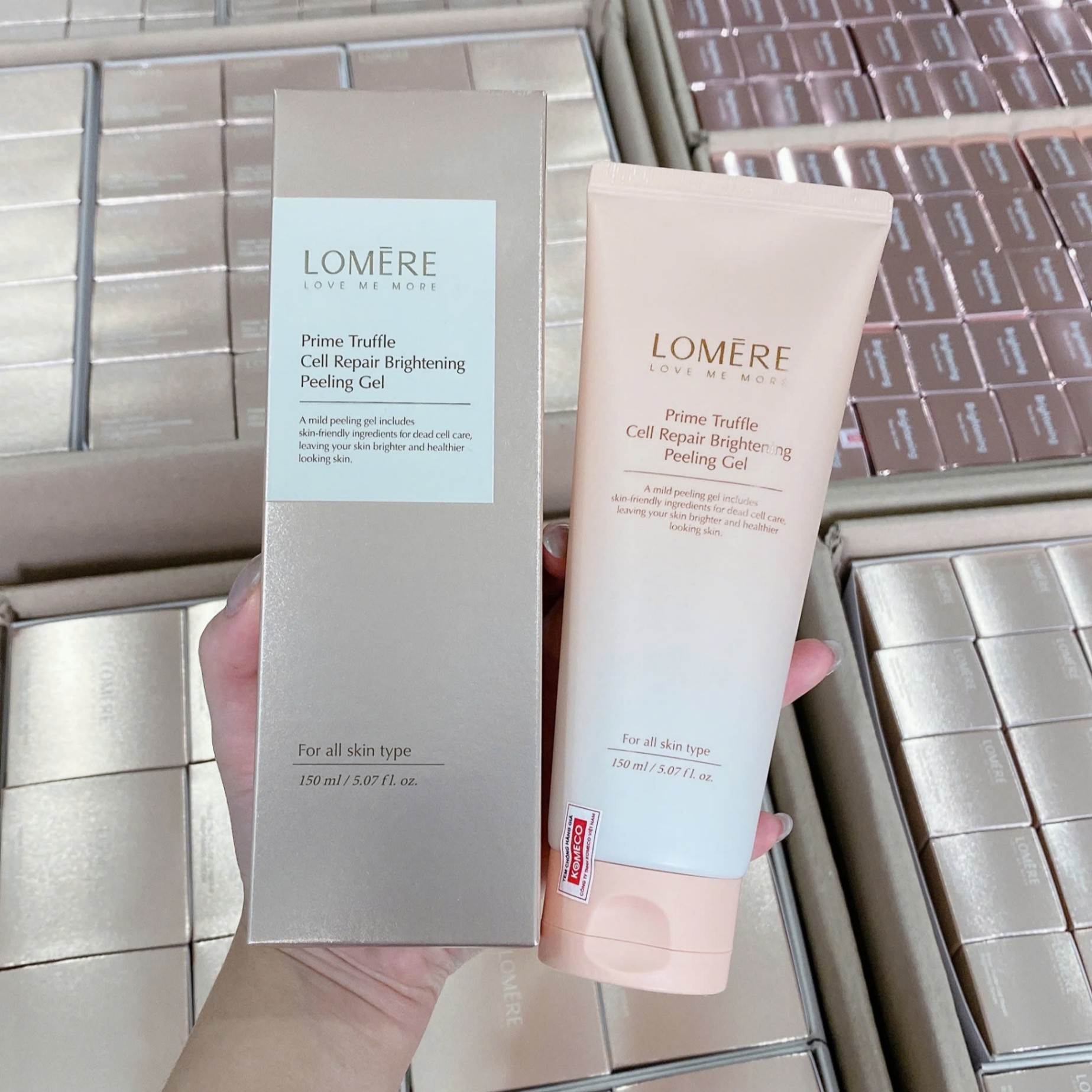 Sữa rửa mặt dưỡng trắng - phục hồi da Lomere