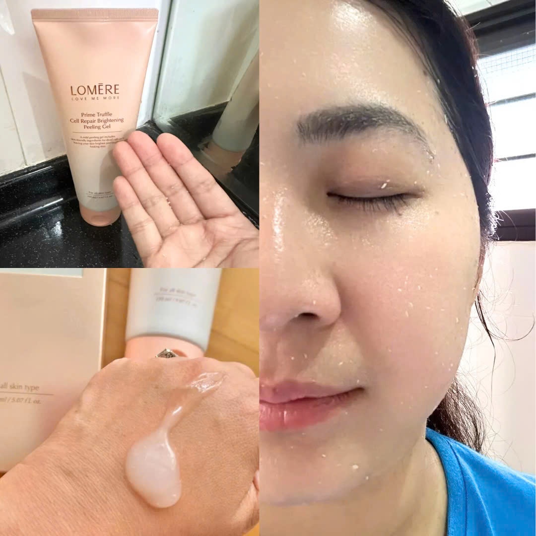 Tẩy Tế Bào Chết Lomere – Sạch Sâu, Dưỡng Ẩm, Làm Trắng Dịu Nhẹ