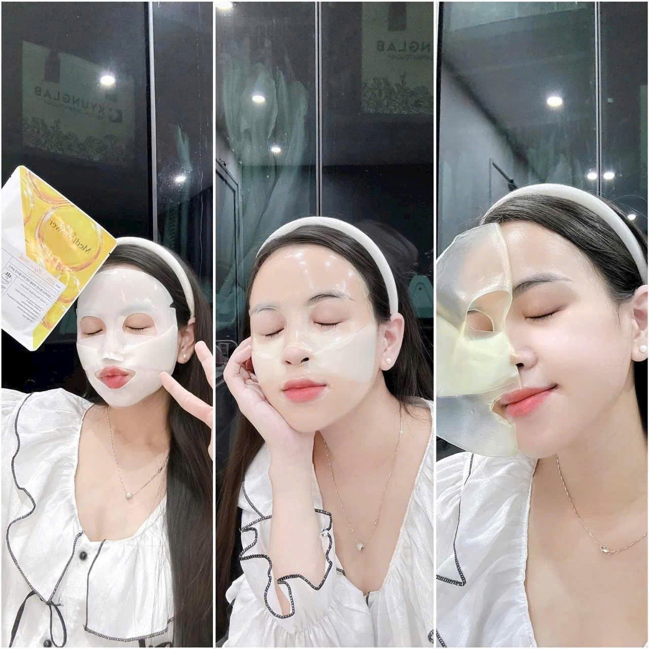 Mặt Nạ Thạch Medianswer Sáng Mịn Da Vita Collagen NanoShot Mask- Hôp 5 miếng