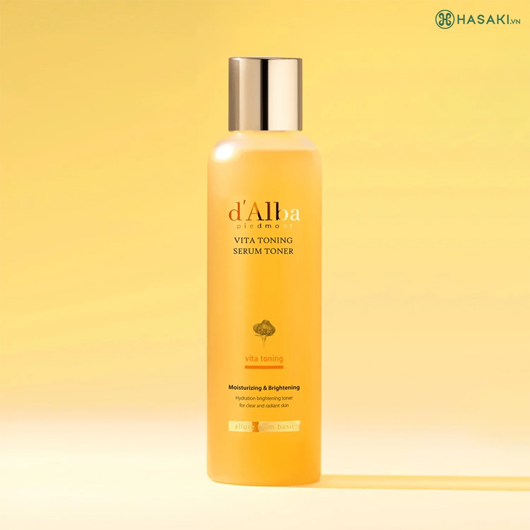Nước Hoa Hồng Dưỡng Ẩm, Chống Lão Hóa d'Alba White Truffle Serum Toner 180ml