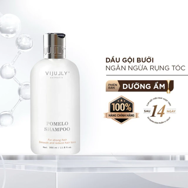 Dầu gội dưỡng ẩm ViJully 350ml màu trắng