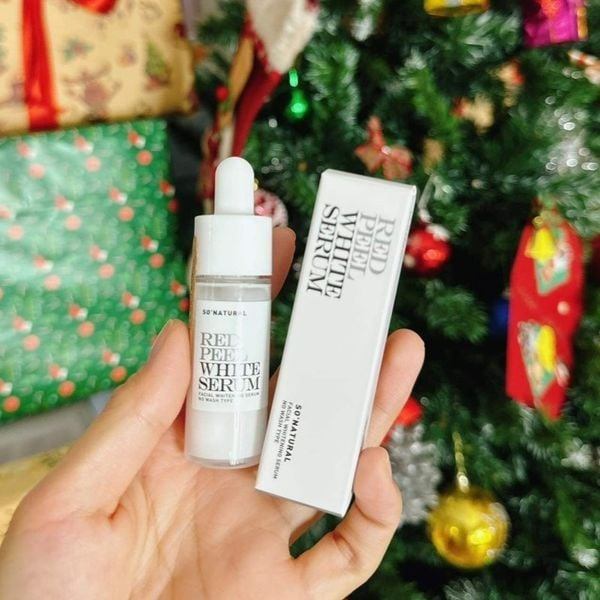 Tinh chất dưỡng trắng SONATURAL Red Peel White Serum 35ml