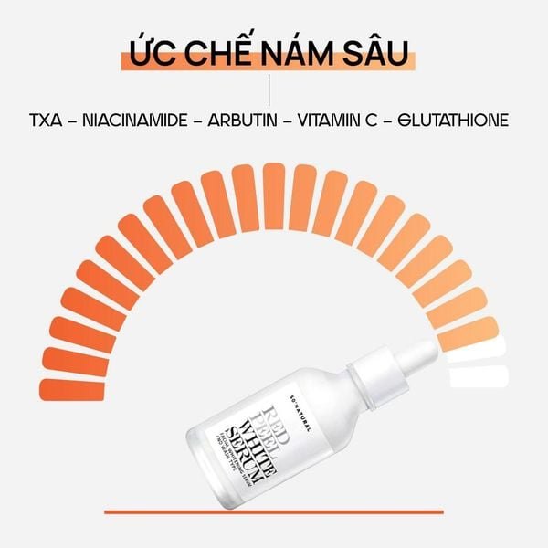 Tinh chất dưỡng trắng SONATURAL Red Peel White Serum 35ml