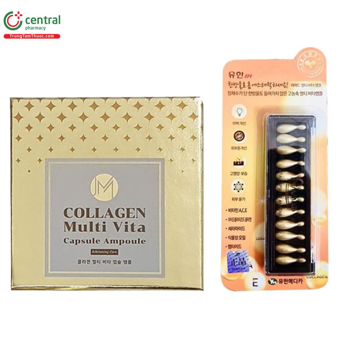 Viên Collagen Tươi Collagen Multi Vita Capsule Ampoule