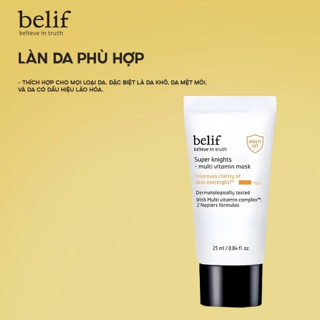 Mặt nạ ngủ Belif tuýp 25ml