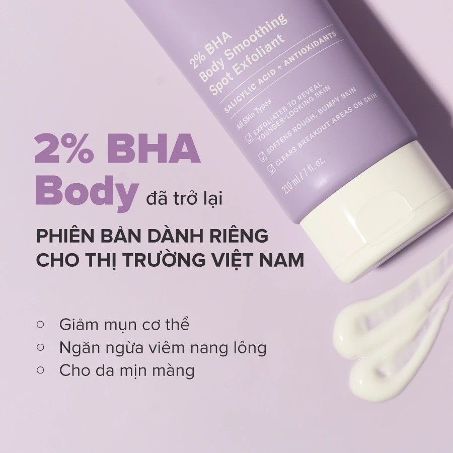 Kem Dưỡng Thể Paula’s Choice 2% BHA Hỗ Trợ Giảm Mụn và Làm Mịn Da 60ml