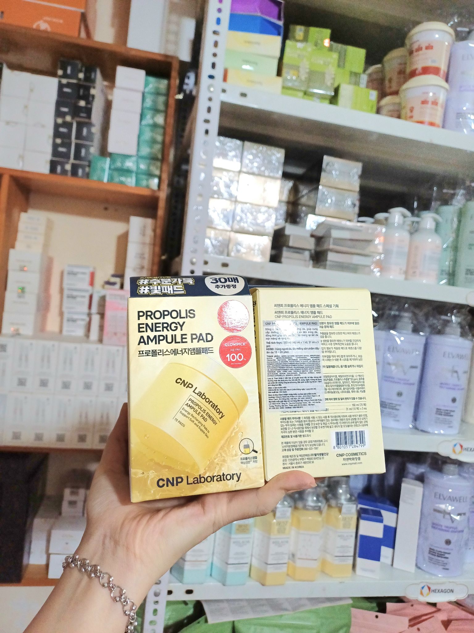 Toner Pad CNP Propolis Energy Ampoule Pad
