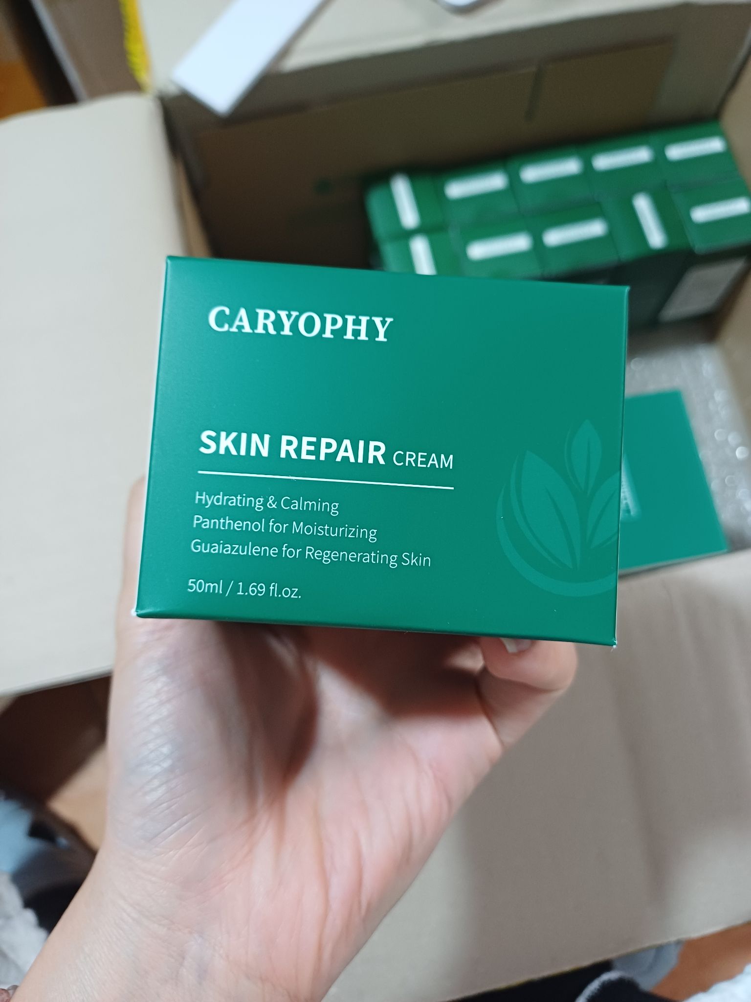Kem Dưỡng Caryophy Cấp Ẩm Và Phục Hồi Da 50ml Skin Repair Cream
