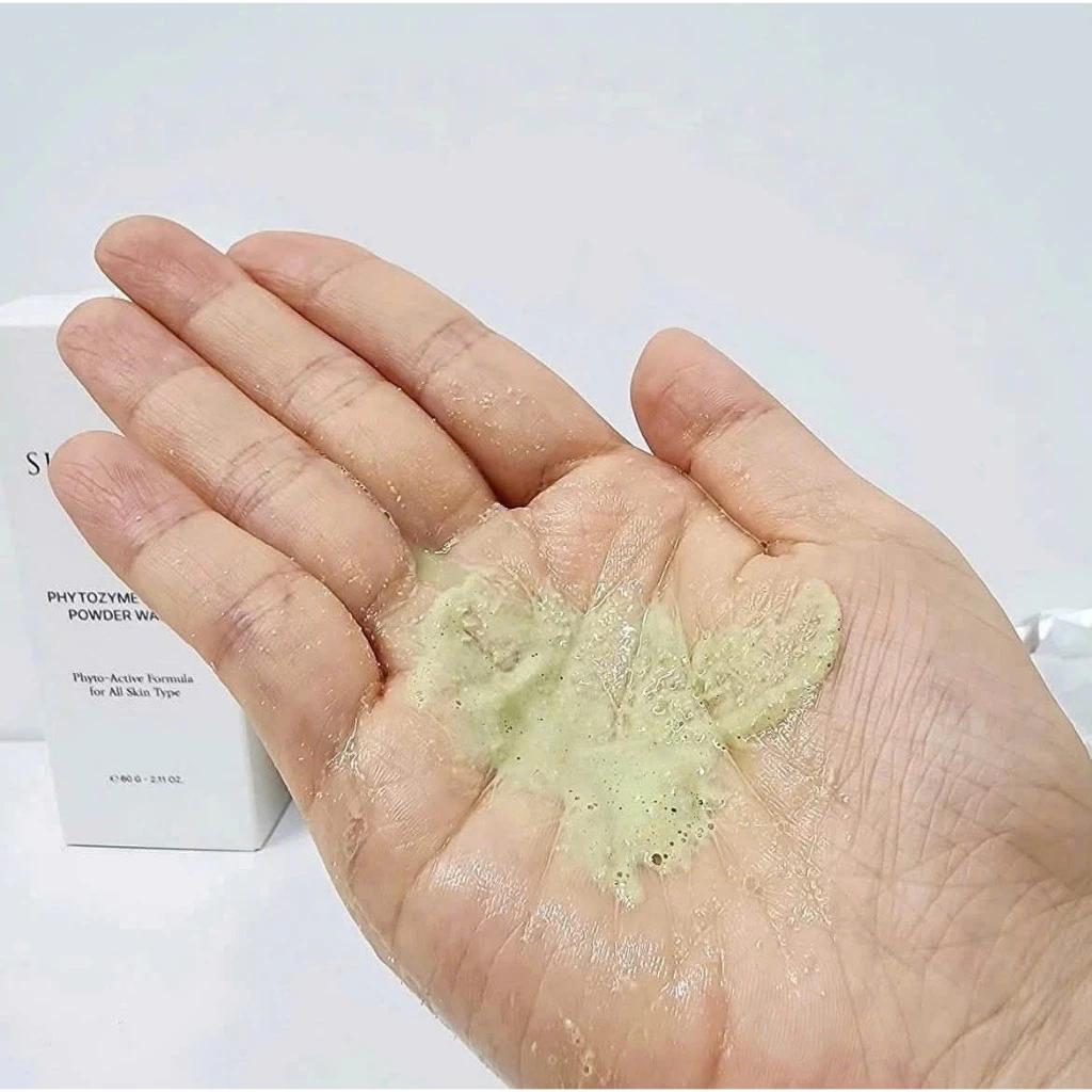 Bột rửa mặt Shegaia Phytozyme Renew Powder Wash sạch sâu, giảm bã nhờn 60g