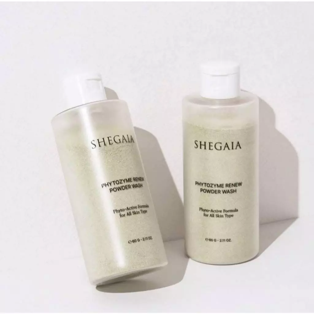 Bột rửa mặt Shegaia Phytozyme Renew Powder Wash sạch sâu, giảm bã nhờn 60g