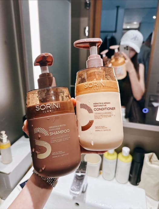 CẶP DẦU GỘI XẢ SORINI 500ml