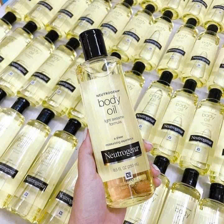 Dầu dưỡng thể Neutrogena Body Oil Light Sesame Formula