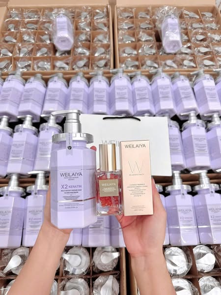 Dầu hấp tóc đa tầng hàn gắn liên kết tóc Weilaiya