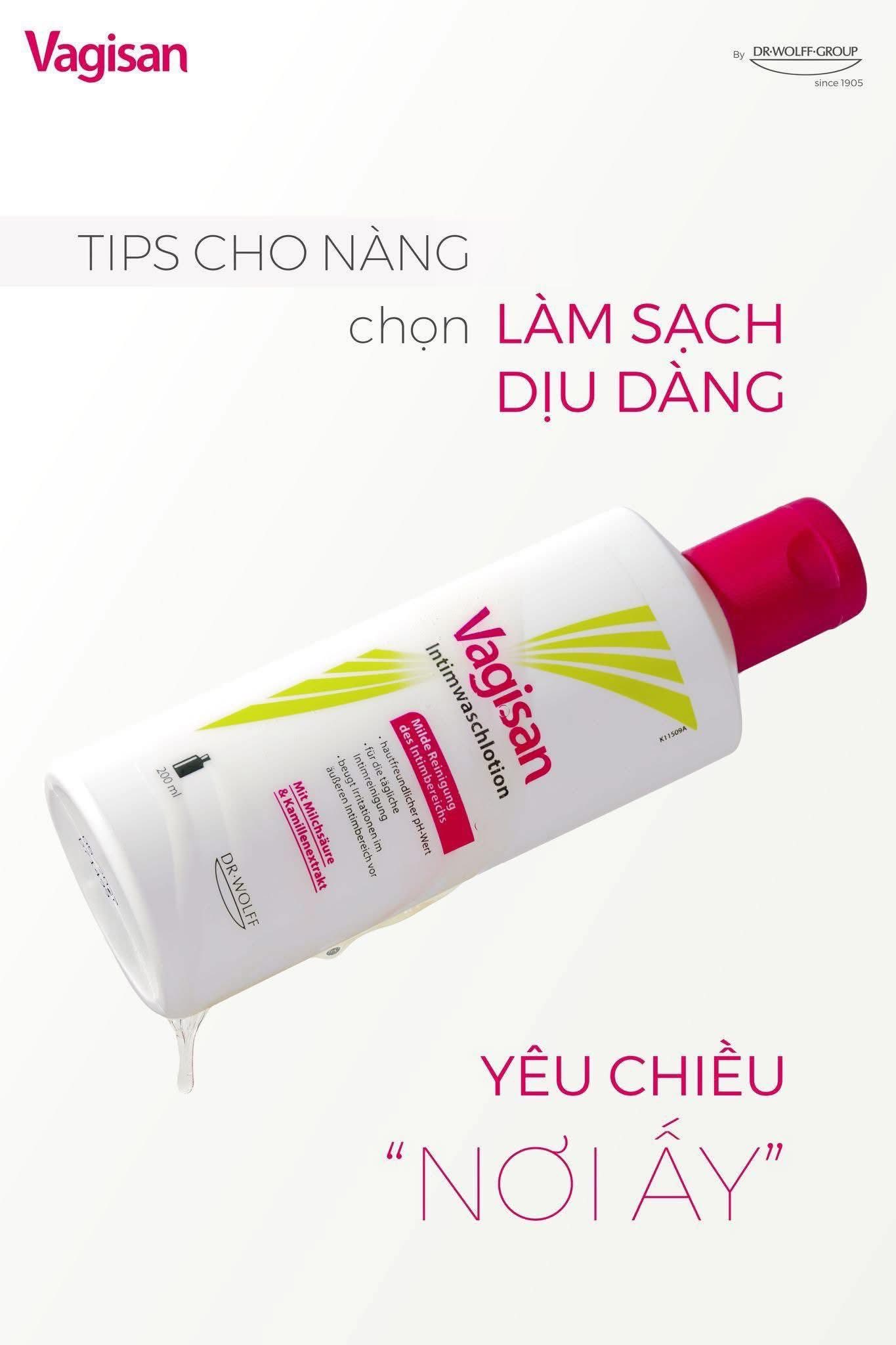 Dung dịch vệ sinh Vagisan Intimwaschlotion 100ml