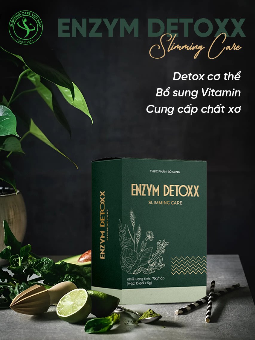 Enzym Detox Slimming Care- Hộp 15 gói
