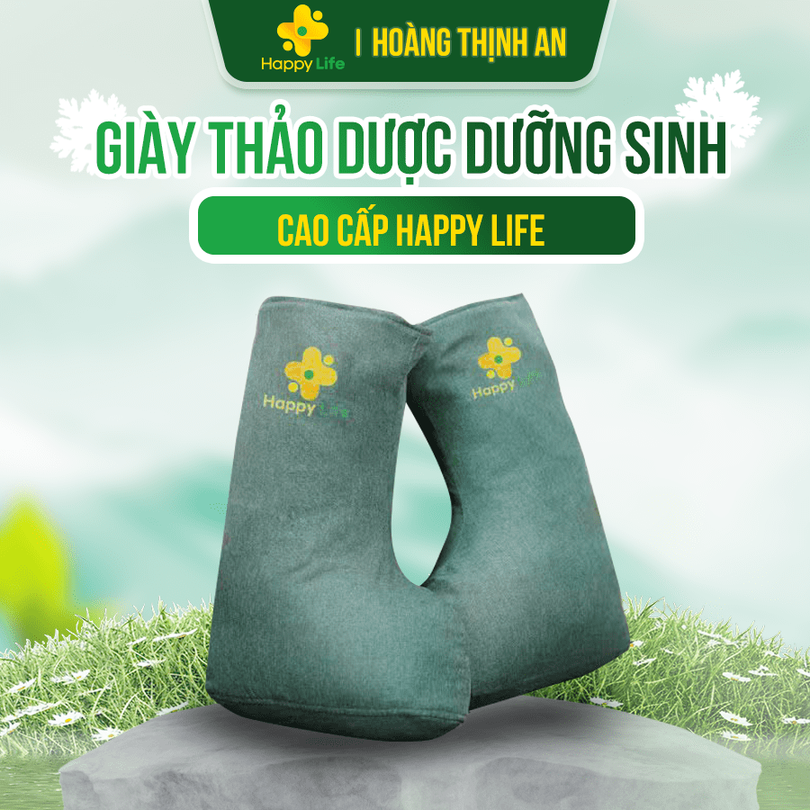 Giày Thảo Dược Dưỡng Sinh Cao Cấp – Happy Life