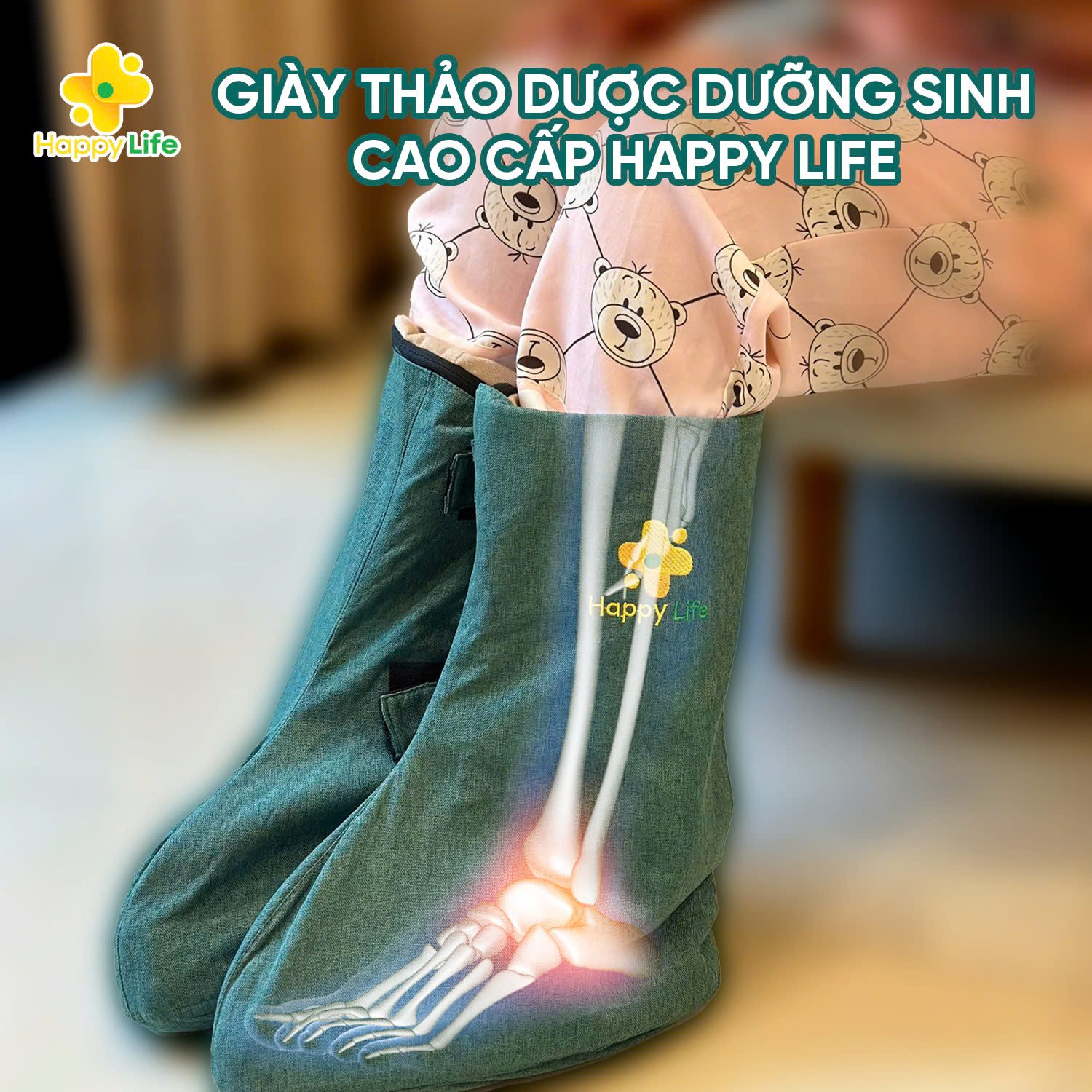 Giày Thảo Dược Dưỡng Sinh Cao Cấp – Happy Life
