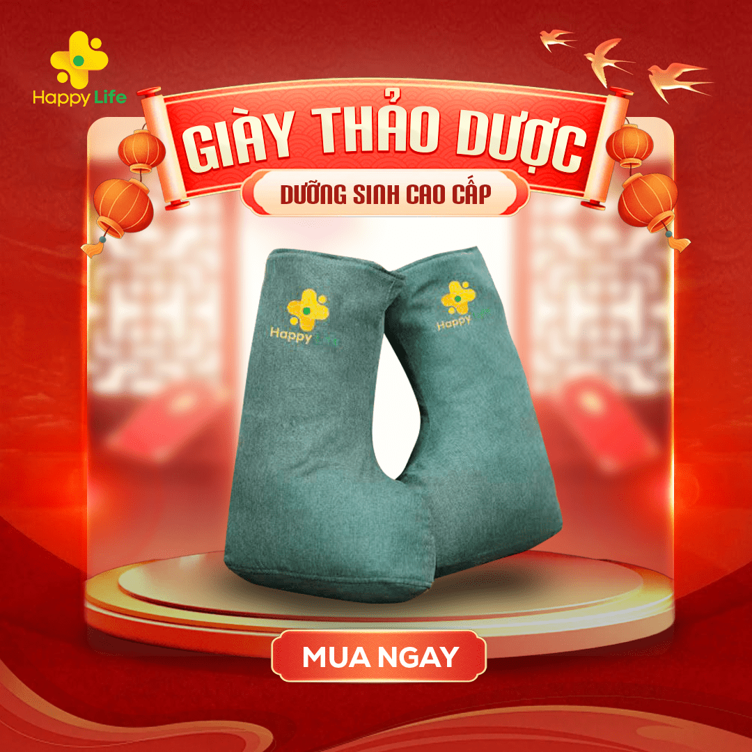 Giày Thảo Dược Dưỡng Sinh Cao Cấp – Happy Life