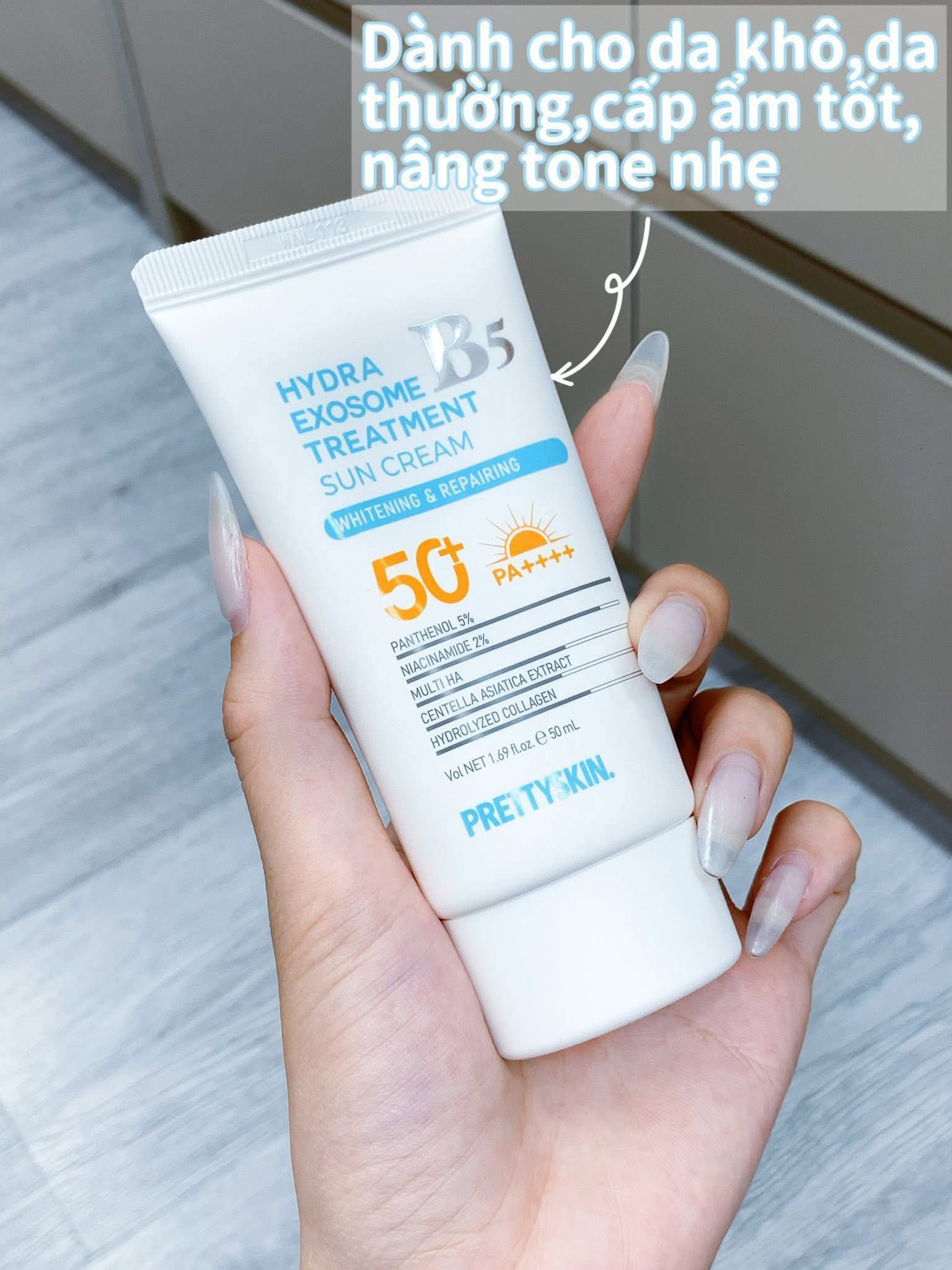 Kem Chống Nắng B5 Prettyskin Hydra B5 Sun Cream SPF 50+/PA+++