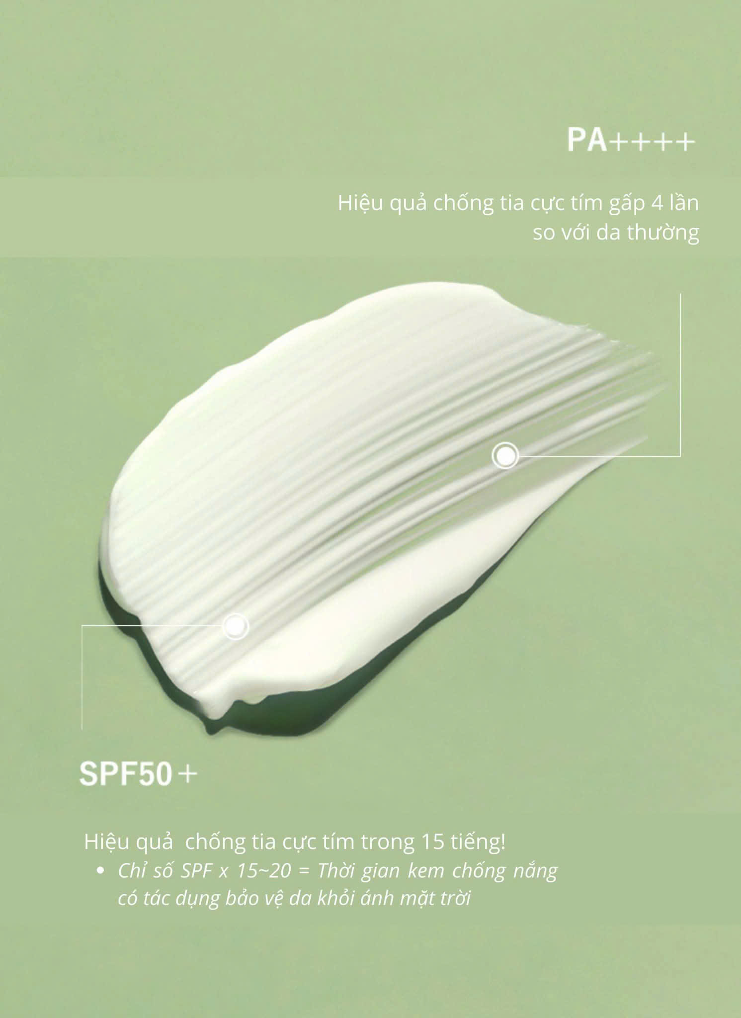 Kem Chống Nắng D'Alba Waterfull Mild Suncream SPF50+ PA++++ 50ml - màu xanh