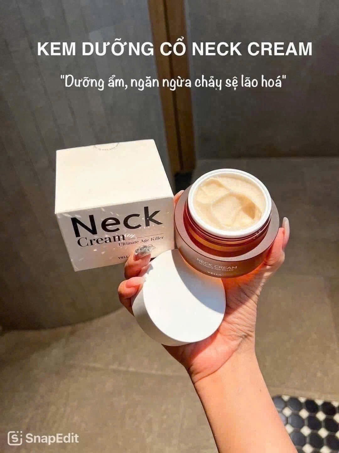 Kem Dưỡng Chống Lão Hóa Vùng Da Cổ Vella Ultimate Age Killer Neck Cream 50ml