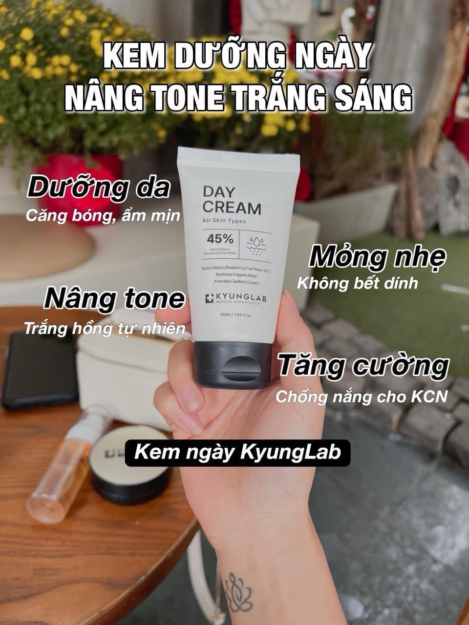 Kem Dưỡng Nâng Tone Ban Ngày Kyung Lab