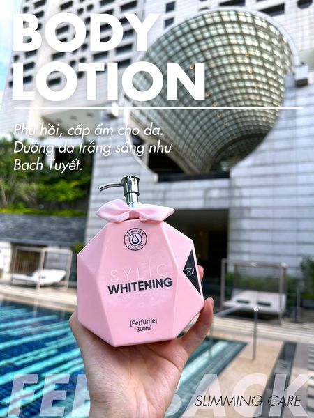 Kem Dưỡng Trắng Da Whitening Body Lotion Sylic Full Size Phiên Bản Mới - 300ml