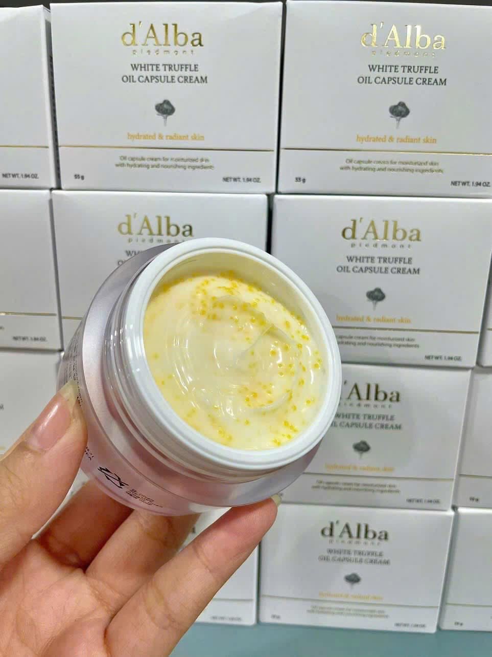 Kem Dưỡng Viên Nang d'Alba Vita Toning Capsule Cream 55g