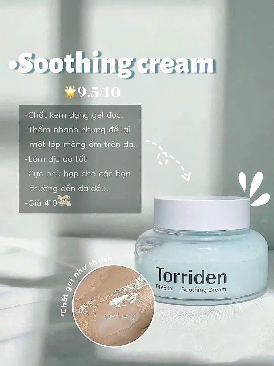 Kem Dưỡng ẩm Cho Da Dầu Torriden DIVE IN 50ml