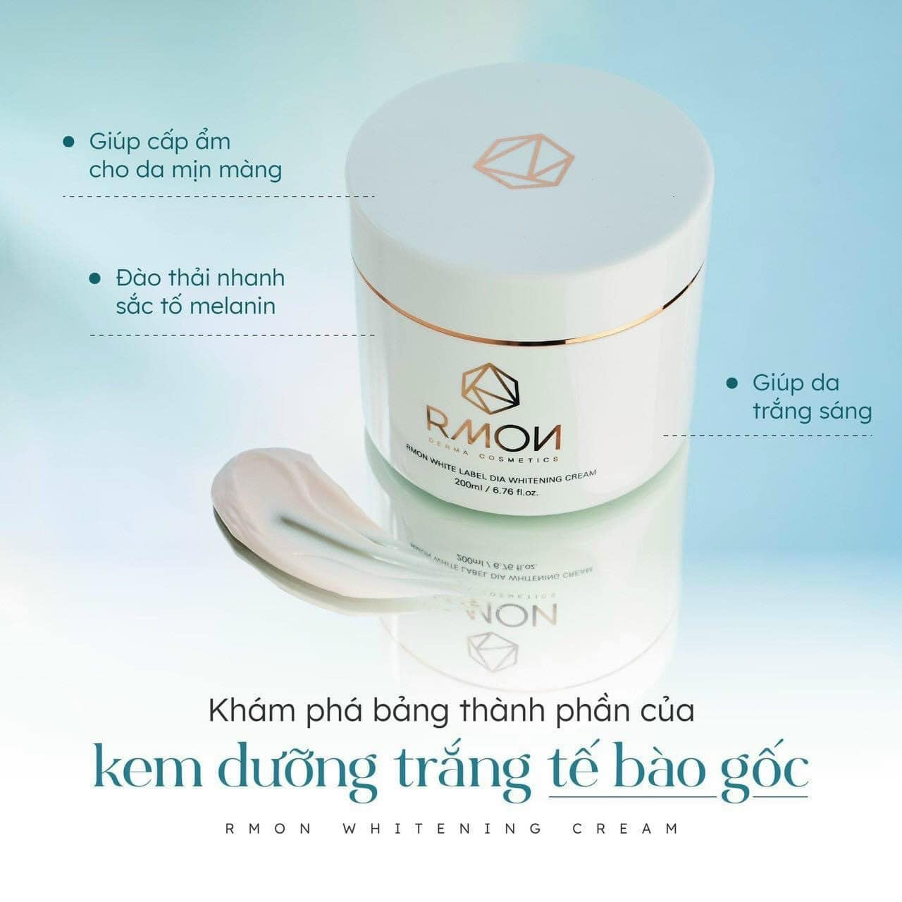 Kem body tế bào gốc Rmon - Nhập khẩu chính hãng 200ml