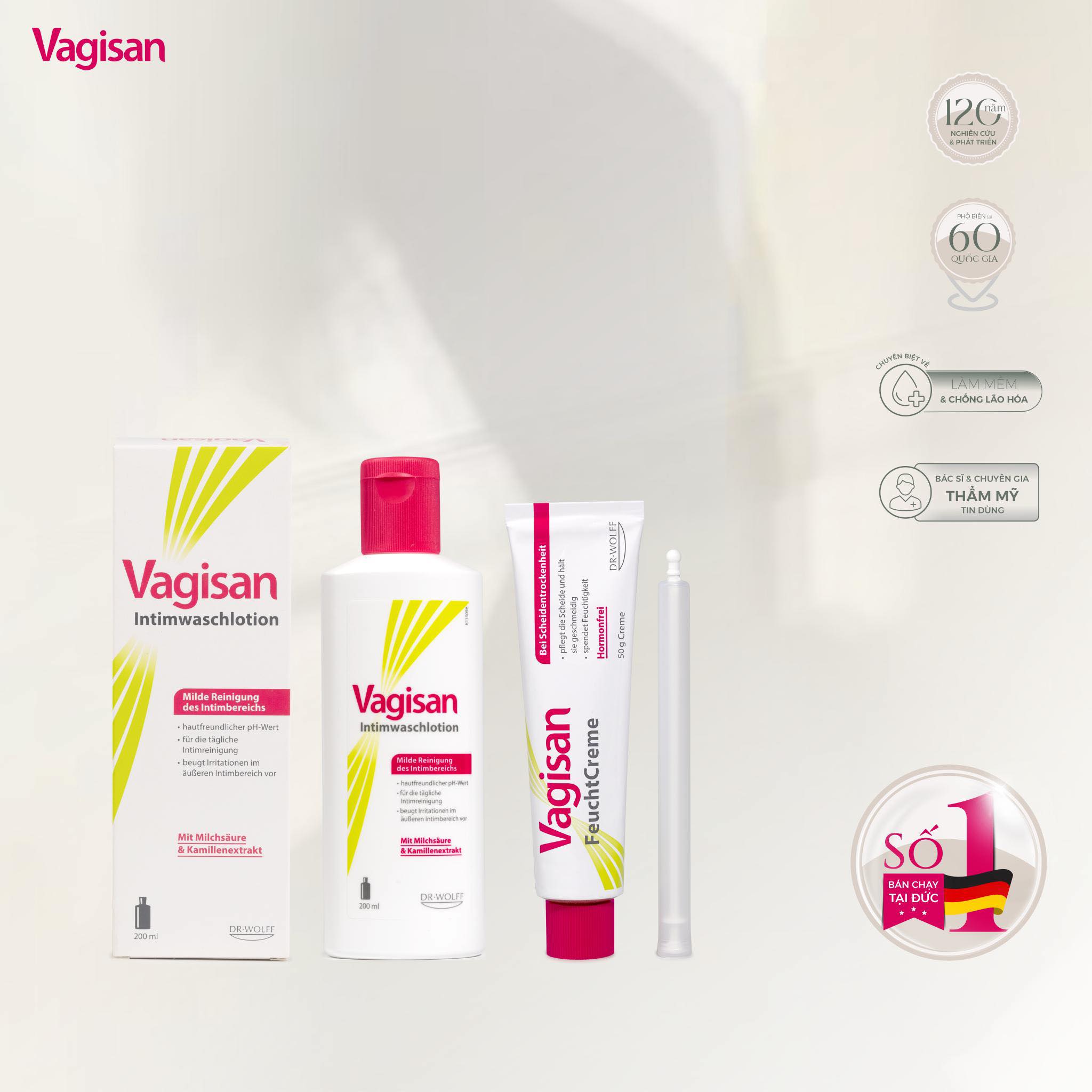 Kem bôi âm đạo Vagisan FeuchtCreme 25g