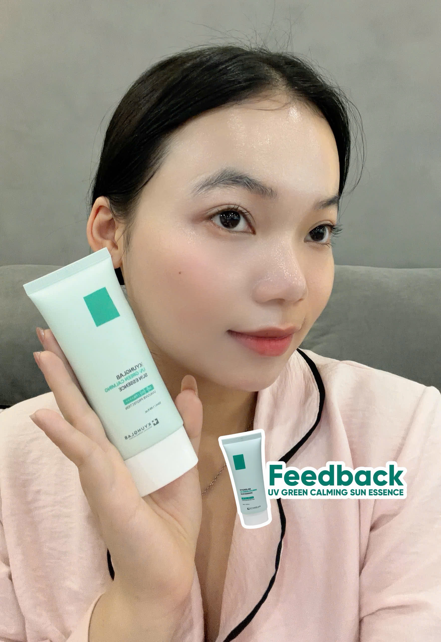 Kem chống nắng Kyung Lab Green Calming dành cho da dầu, da hỗn hợp 50ml