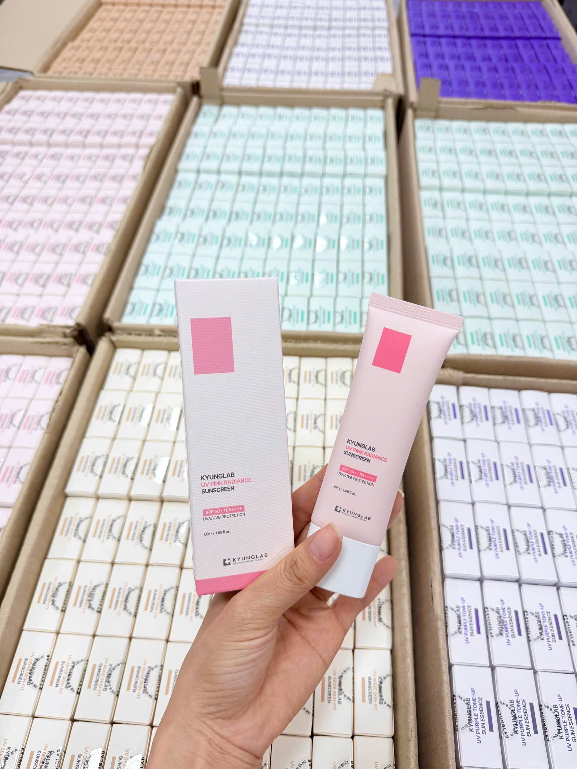 Kem chống nắng Kyung Lab Pink Radiance dành cho da khô, da xỉn màu 50ml