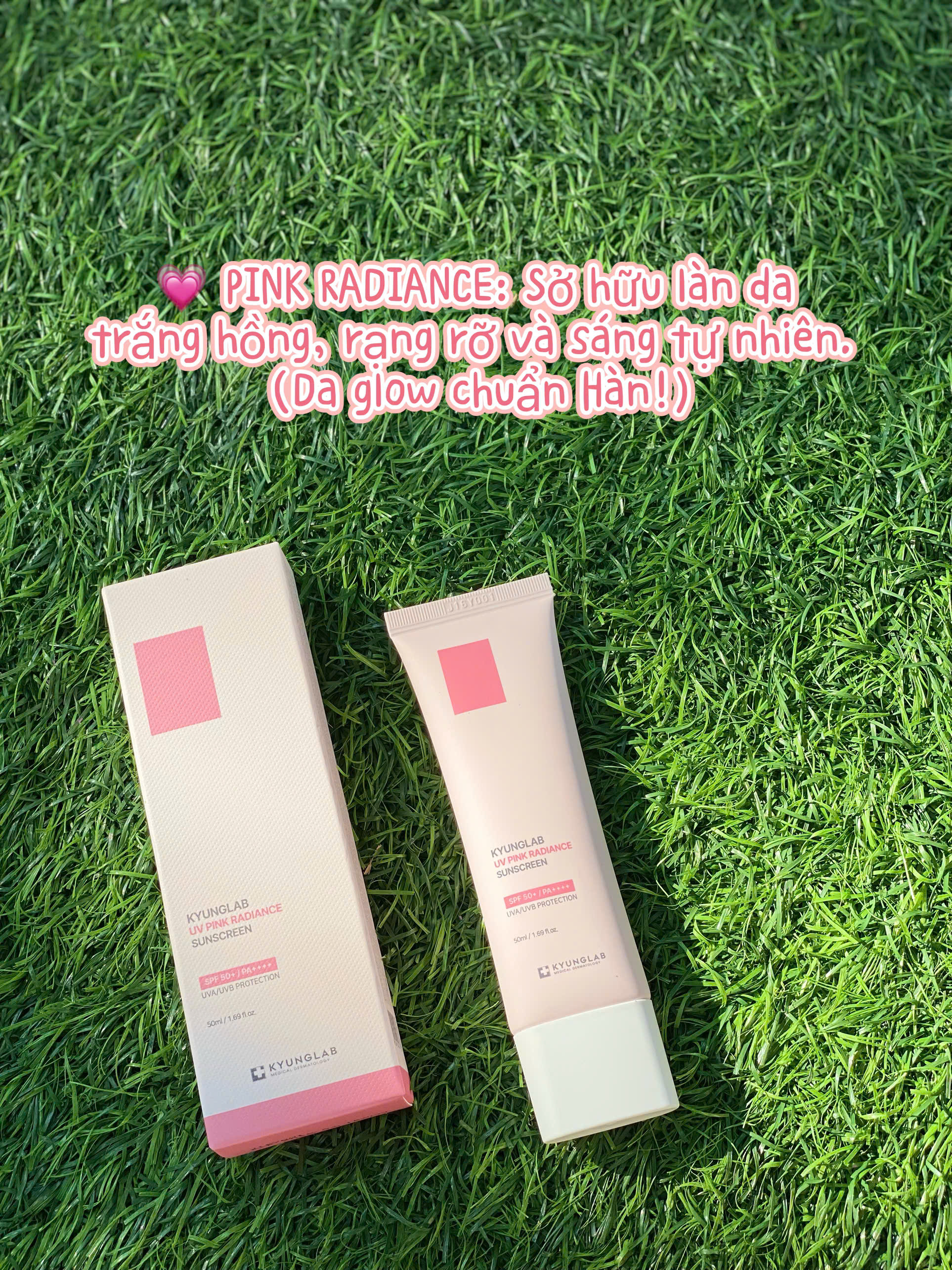 Kem chống nắng Kyung Lab Pink Radiance dành cho da khô, da xỉn màu 50ml