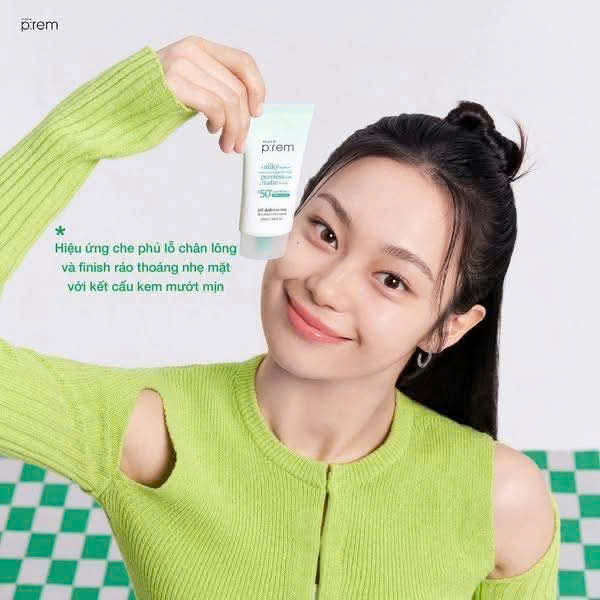 Kem chống nắng Make Prem Xanh Lá No Serum