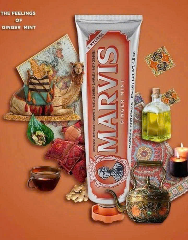 Kem đánh răng Marvis Whitening Mint 85ml
