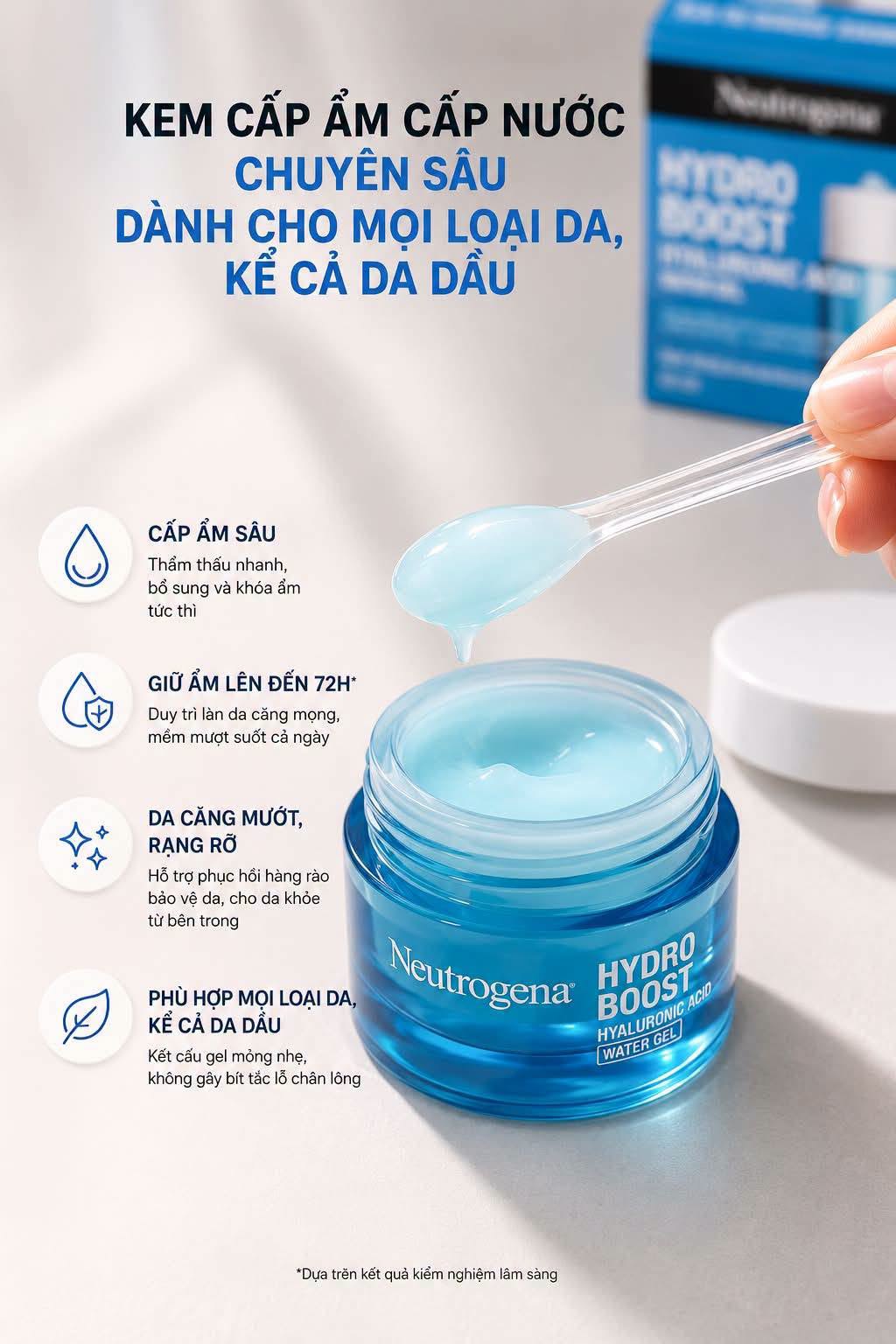 Kem dưỡng Neutrogena Hydro Boost Water Gel (50g)