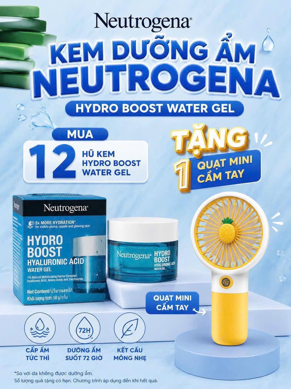 Kem dưỡng Neutrogena Hydro Boost Water Gel (50g)
