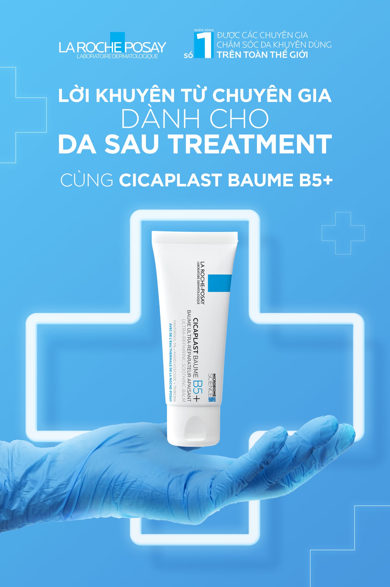Kem dưỡng ẩm La Roche-Posay Cicaplast Baume B5 40ml