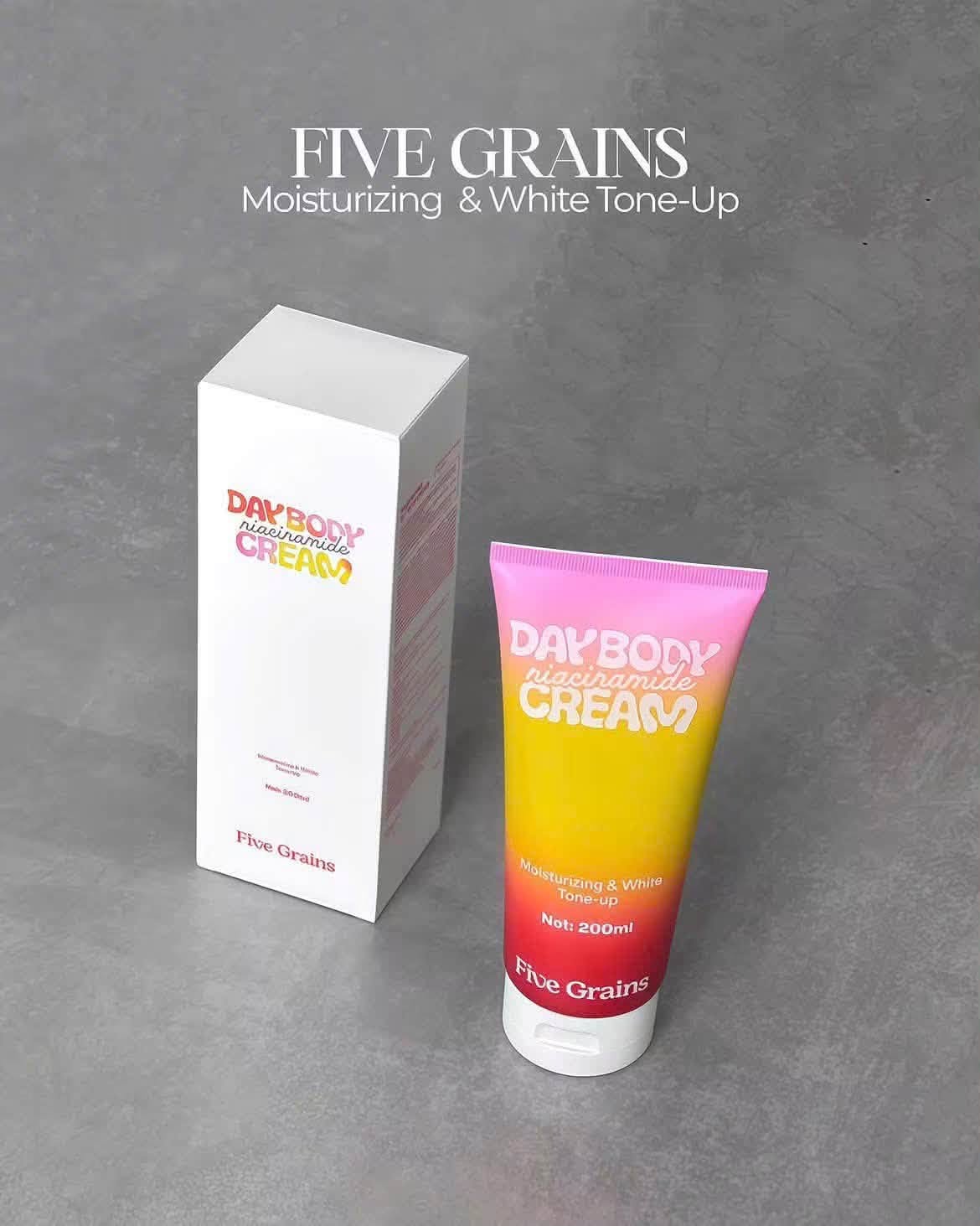 Kem Dưỡng Body Nâng Tông Tức Thì Five Grains 200ml Chính Hãng