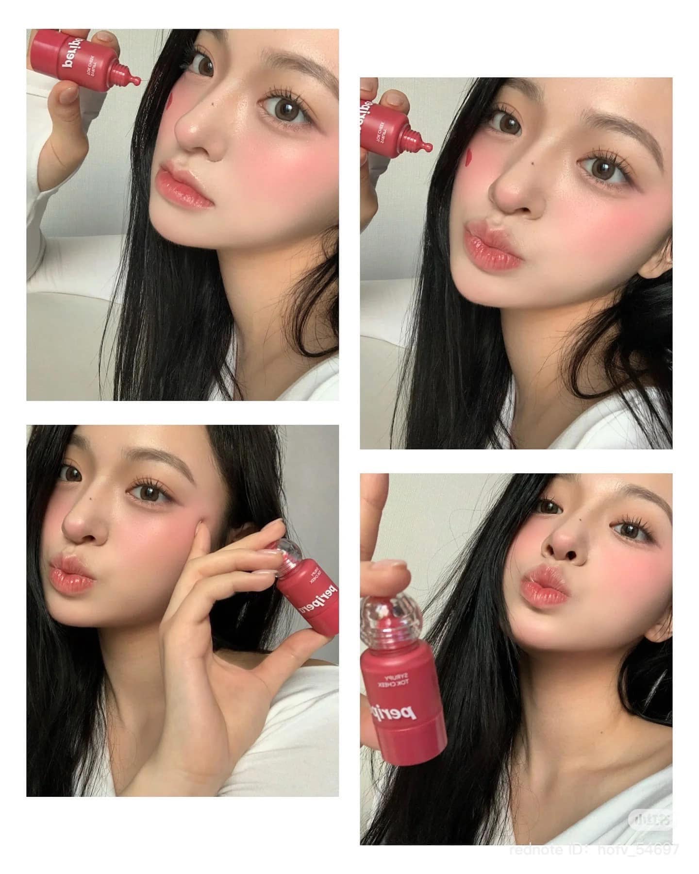 Má Hồng Kem Peripera Syrupy Tok Cheek Phấn má kem Hàn Quốc