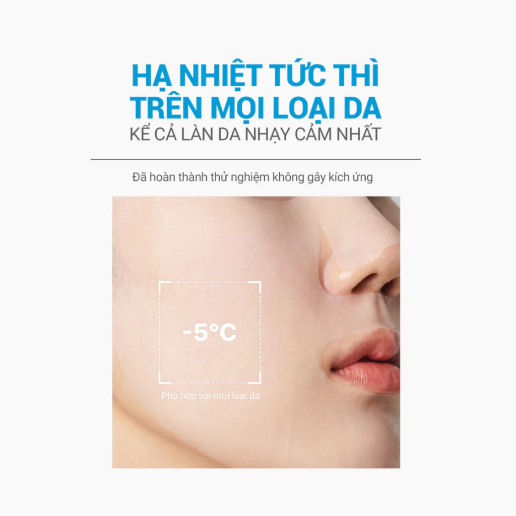 Mặt Nạ Cell Fusion C Hạ Nhiệt Và Làm Dịu Da 27g - hộp 5 miếng