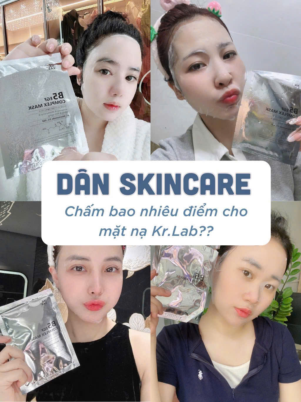 Mặt Nạ Kr.Lab+ B5 EGF Complex Cấp Ẩm Phục Hồi