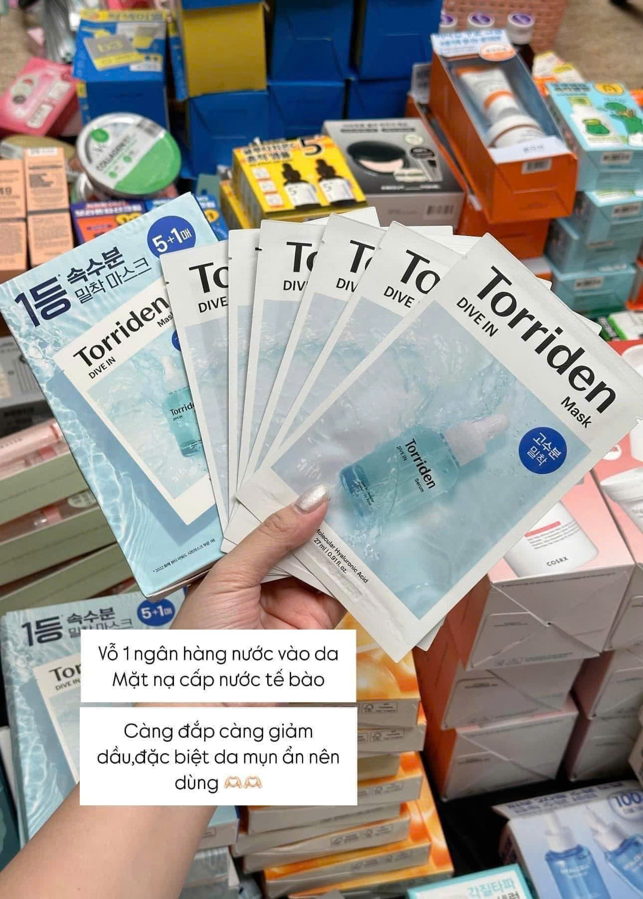 MẶT NẠ TORRIDEN CHÍNH HÃNG hộp 10 miếng