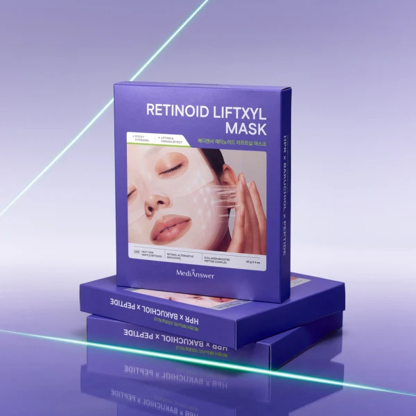 Mặt Nạ Thạch Retinol Nâng Cơ Đàn Hồi Săn Chắc Da MediAnswer Retinoid Liftxyl Mask 43g Hộp 4 Miếng