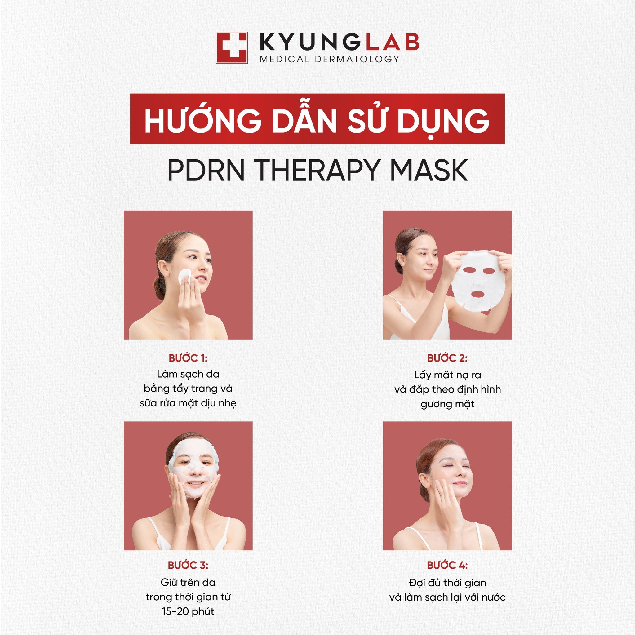 Mặt nạ Kyung Lab PDRN Therapy Mask (combo 10 miếng)